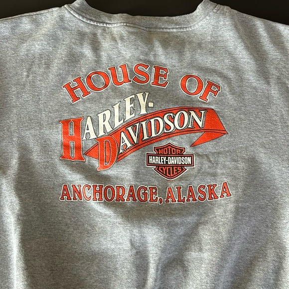 House of Harley Davidson motorcycles, Anchorage, Alaska, sweatshirt jacket - Picture 1 of 7